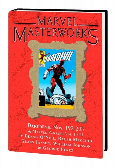 Cover Art for MARVEL MASTERWORKS DAREDEVIL HC VOL 18 DM VARIANT