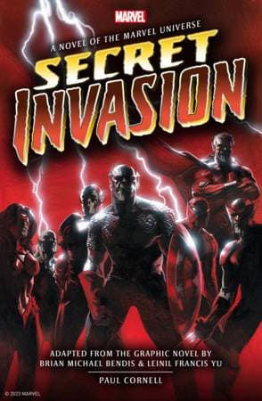 Cover Art for MARVELS SECRET INVASION PROSE NOVEL HC