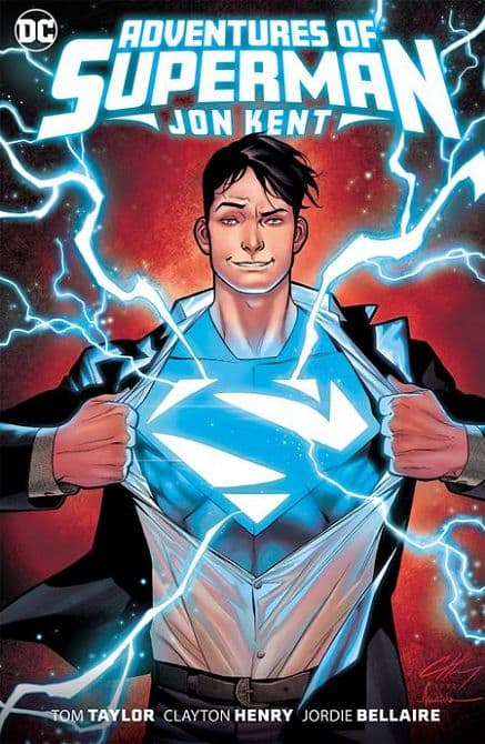 Cover Art for ADVENTURES OF SUPERMAN JON KENT HC