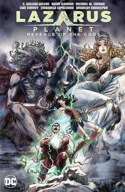 Cover Art for LAZARUS PLANET REVENGE OF THE GODS HC