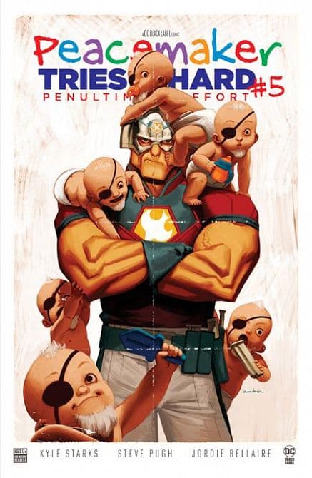 Cover Art for PEACEMAKER TRIES HARD