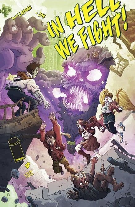 Cover Art for IN HELL WE FIGHT