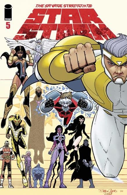 Cover Art for SAVAGE STRENGTH OF STARSTORM