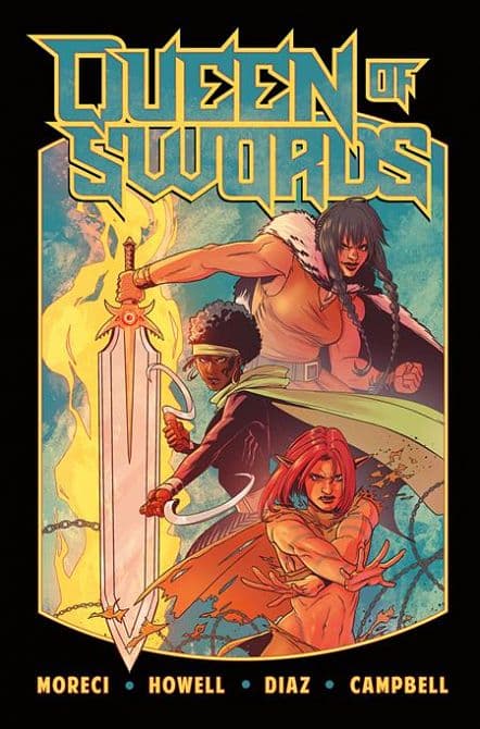 Cover Art for QUEEN OF SWORDS TP A BARBARIC STORY VOL 1