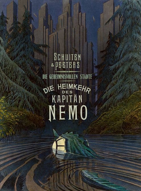 Cover Art for DIE HEIMKEHR DES KAPITÄN NEMO