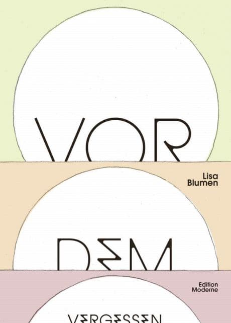 Cover Art for VOR DEM VERGESSEN