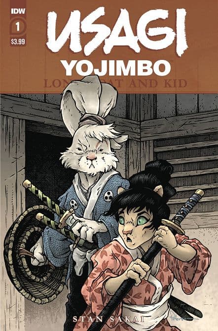 Cover Art for USAGI YOJIMBO LONE GOAT & KID ( 2022 )