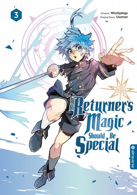 Cover Art for A RETURNER’S MAGIC SHOULD BE SPECIAL