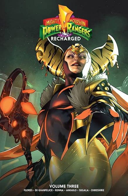 Cover Art for MIGHTY MORPHIN POWER RANGERS RECHARGED TP VOL 03