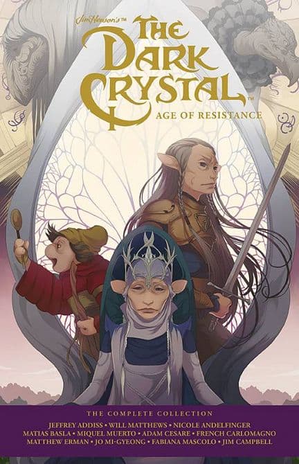 Cover Art for JIM HENSON DARK CRYSTAL AGE OF RESISTANCE COMP COLL HC
