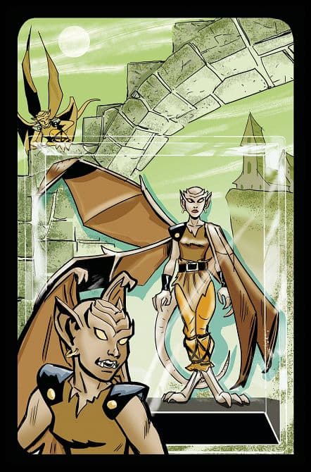Cover Art for GARGOYLES DARK AGES