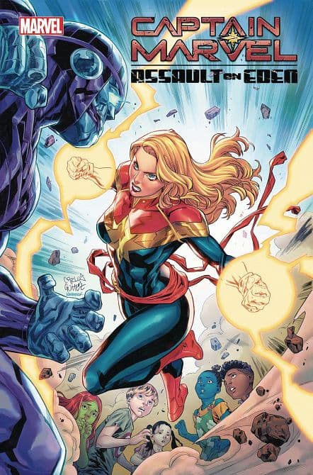 Cover Art für CAPTAIN MARVEL ASSAULT ON EDEN
