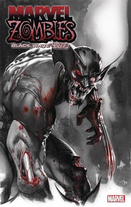 Cover Art for MARVEL ZOMBIES BLACK WHITE BLOOD