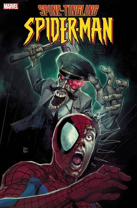 Cover Art for SPINE-TINGLING SPIDER-MAN