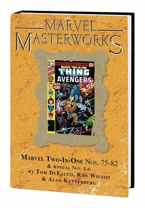 Cover Art for MARVEL MASTERWORKS MARVEL TWO IN ONE HC VOL 07 DM VARIANT