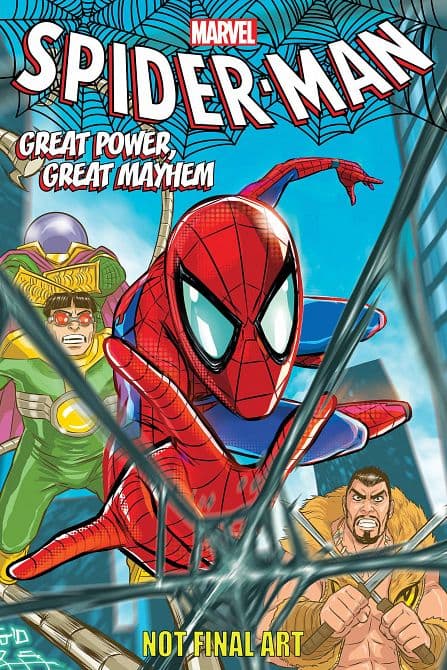 Cover Art for SPIDER-MAN GREAT POWER GREAT MAYHEM TP