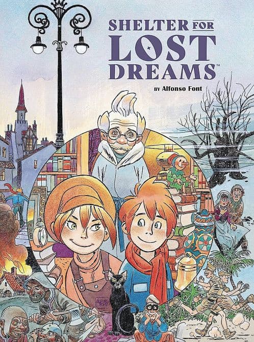 Cover Art for SHELTER FOR LOST DREAMS HC