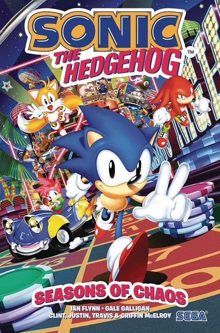 Cover Art for SONIC THE HEDGEHOG SEASONS OF CHAOS TP