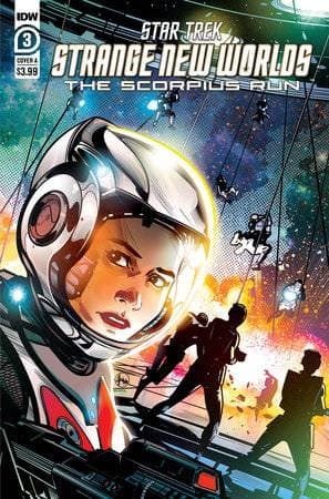 Cover Art for STAR TREK SNW SCORPIUS RUN
