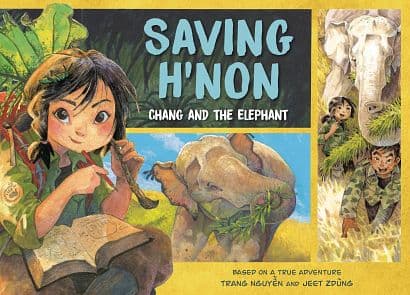 Cover Art for SAVING HNON CHANG & ELEPHANT GN