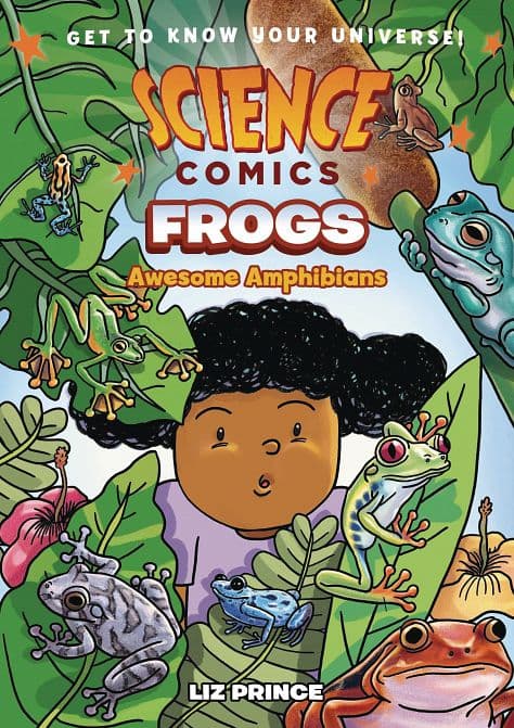 Cover Art for SCIENCE COMIC FROGS SC GN