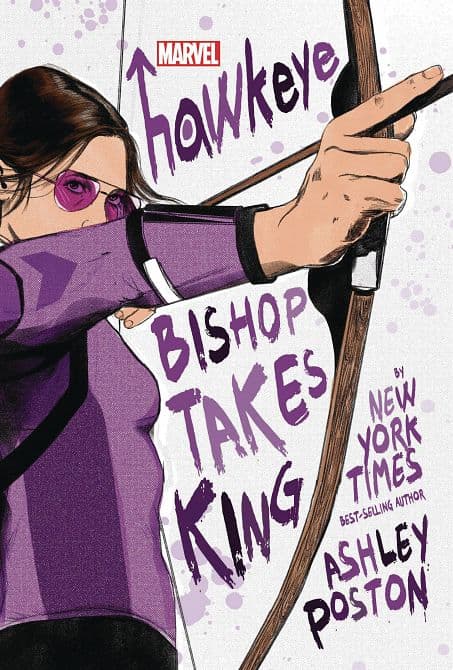 Cover Art for HAWKEYE BISHOP TAKES KING HC NOVEL