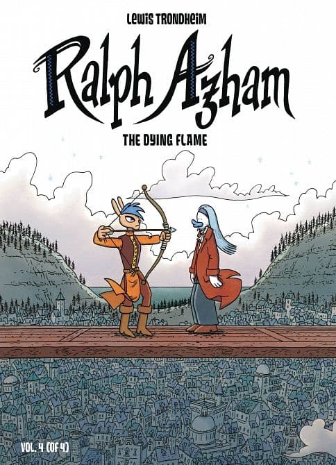 Cover Art for RALPH AZHAM GN VOL 04 DYING FLAME