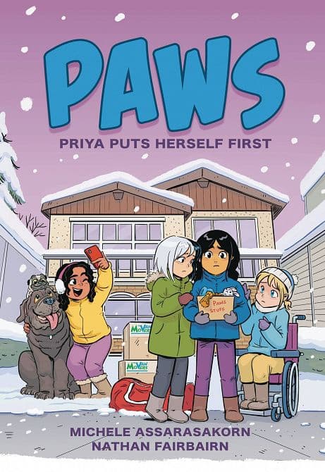 Cover Art for PAWS PRIYA PUTS HERSELF FIRST GN