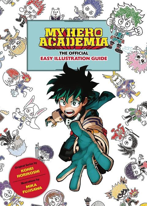 Cover Art for MY HERO ACADEMIA OFFICIAL EASY ILLUSTRATION GUIDE TP