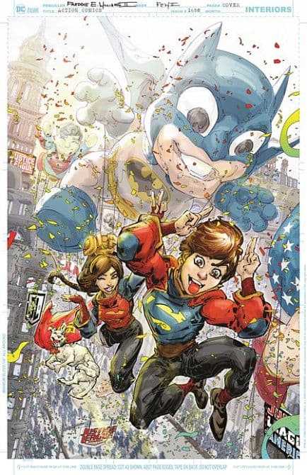 Cover Art for ACTION COMICS