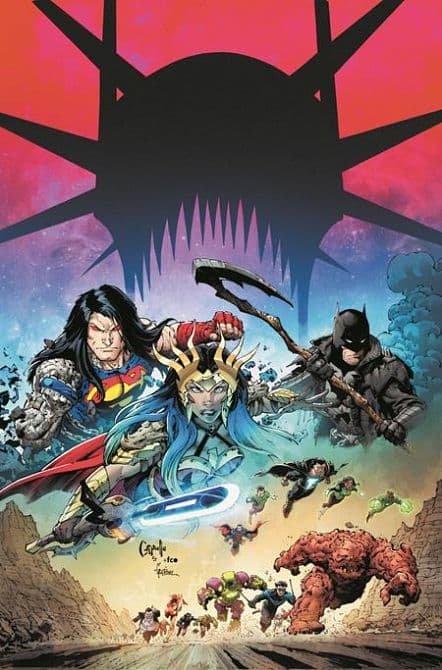Cover Art for DARK NIGHTS DEATH METAL OMNIBUS HC DIRECT MARKET EXCLUSIVE VARIANT EDITION