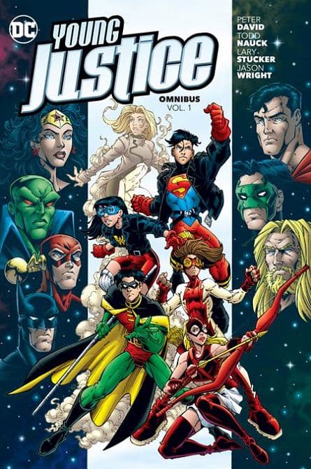 Cover Art for YOUNG JUSTICE OMNIBUS HC VOL 01
