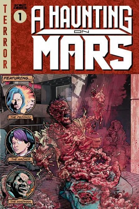 Cover Art for HAUNTING ON MARS