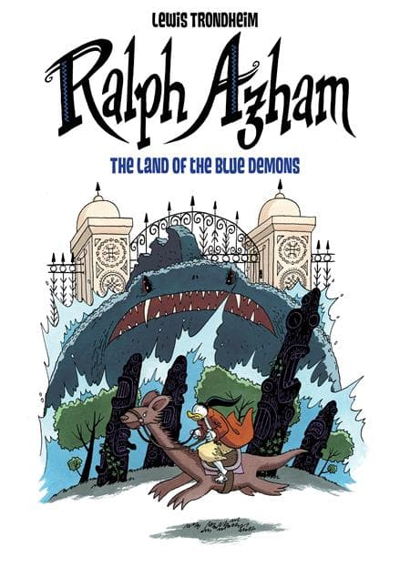 Cover Art for RALPH AZHAM HC VOL 02 THE LAND OF BLUE DEMONS