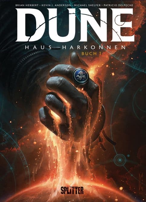 Cover Art for DUNE: HAUS HARKONNEN
