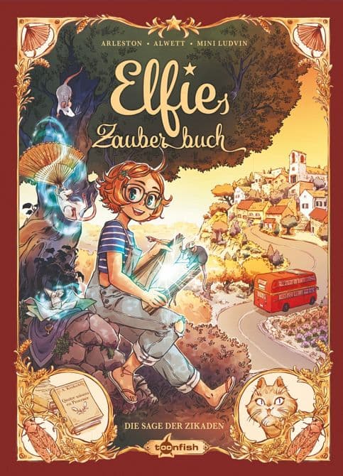 Cover Art for ELFIES ZAUBERBUCH