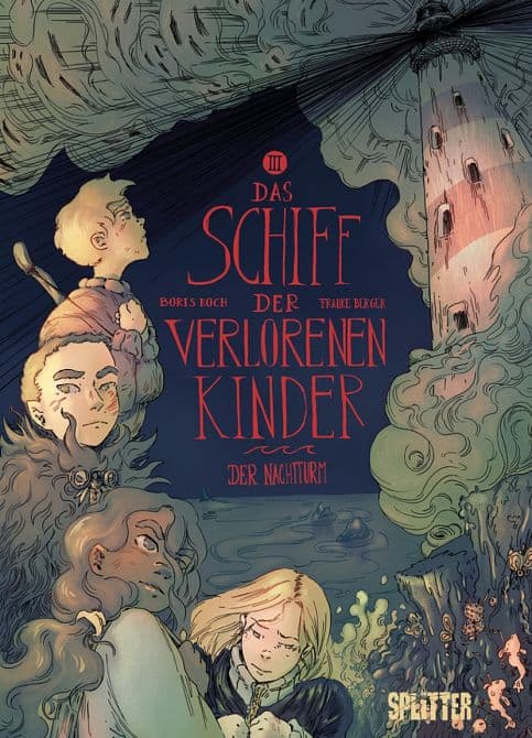 Cover Art for DAS SCHIFF DER VERLORENEN KINDER