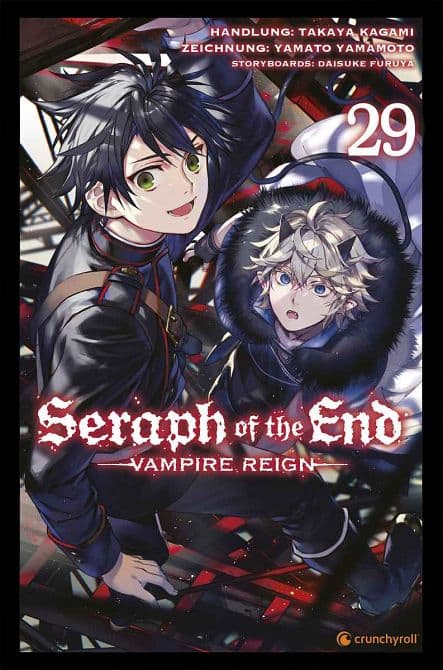 Cover Art for SERAPH OF THE END