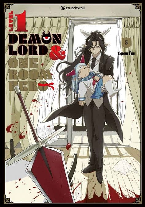 Cover Art for LEVEL 1 DEMON LORD & ONE ROOM HERO