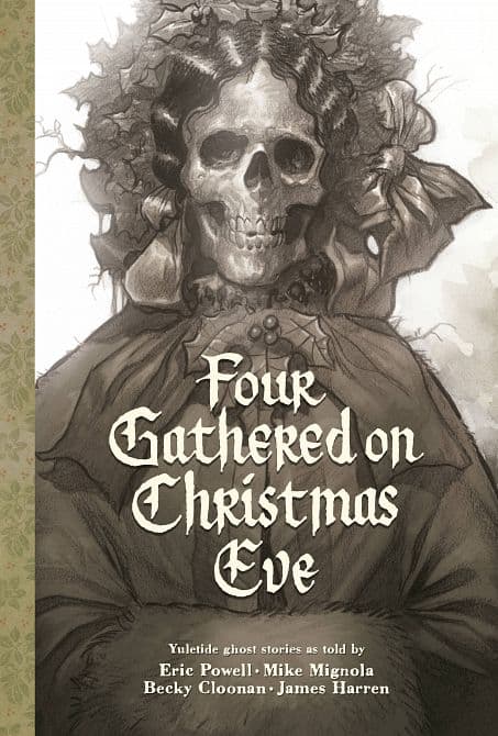 Cover Art for FOUR GATHERED ON CHRISTMAS EVE HC