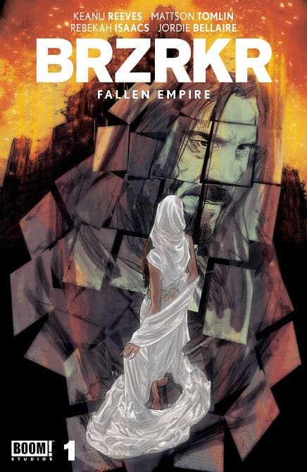 Cover Art for BRZRKR FALLEN EMPIRE