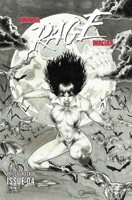 Cover Art for VAMPIRELLA DRACULA RAGE