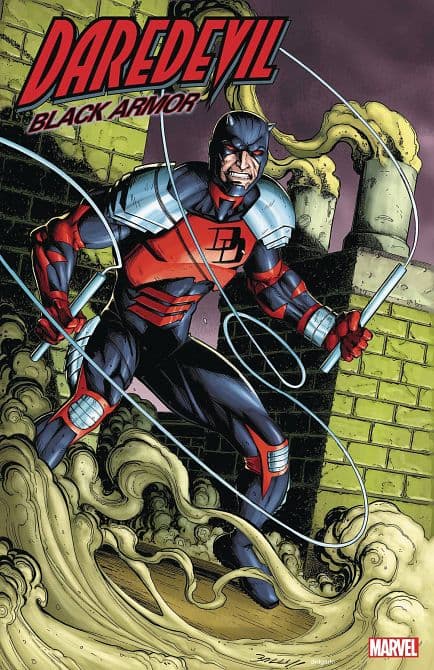 Cover Art for DAREDEVIL BLACK ARMOR