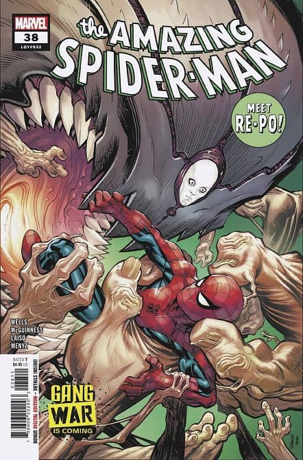 Cover Art for AMAZING SPIDER-MAN ( 2022-2025 )