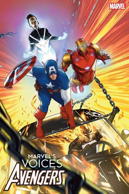 Cover Art für MARVELS VOICES AVENGERS