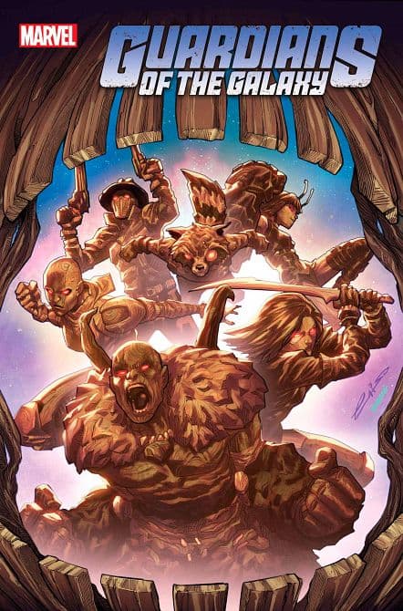 Cover Art for GUARDIANS OF THE GALAXY