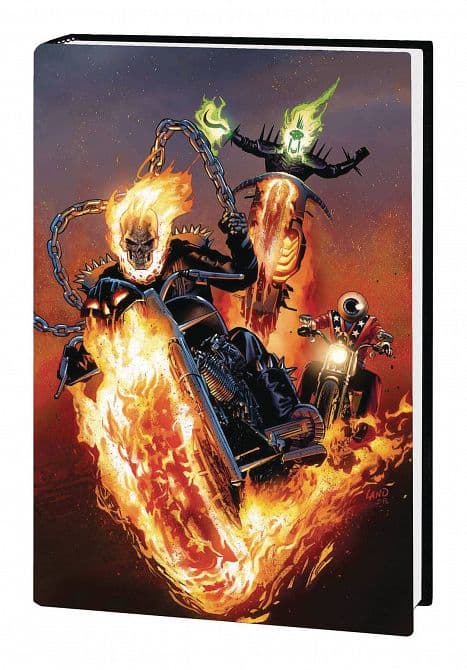 Cover Art for GHOST RIDER BY JASON AARON OMNIBUS HC NEW PTG DM VARIANT