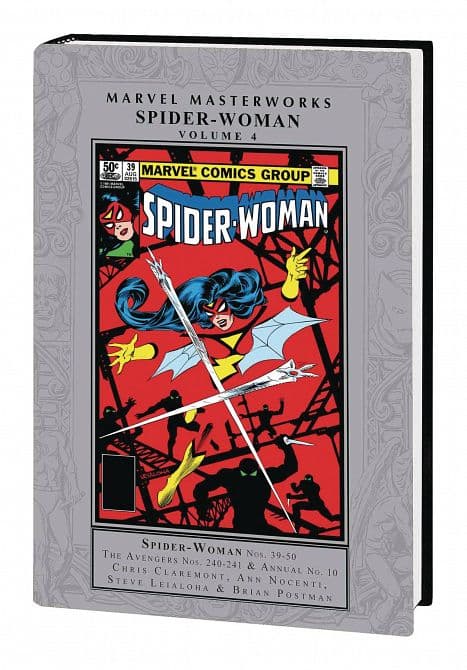 Cover Art for MARVEL MASTERWORKS SPIDER-WOMAN HC VOL 04
