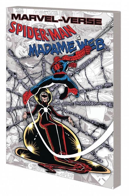 Cover Art for MARVEL-VERSE SPIDER-MAN MADAME WEB TP