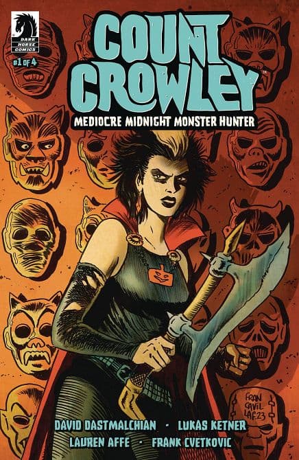 Cover Art for COUNT CROWLEY MEDIOCRE MIDNIGHT MONSTER HUNTER